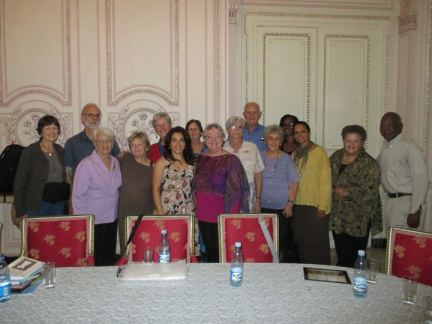Richmond Regla Cuba Tour Cuban 5 families with delegation 1213 courtesy Tarnel Abbott, web